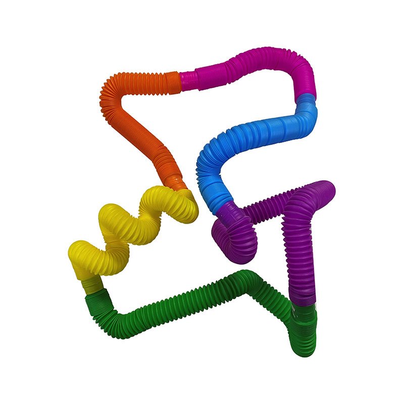 Sensory pop tubes fidget toy pack for children with autism and adhd