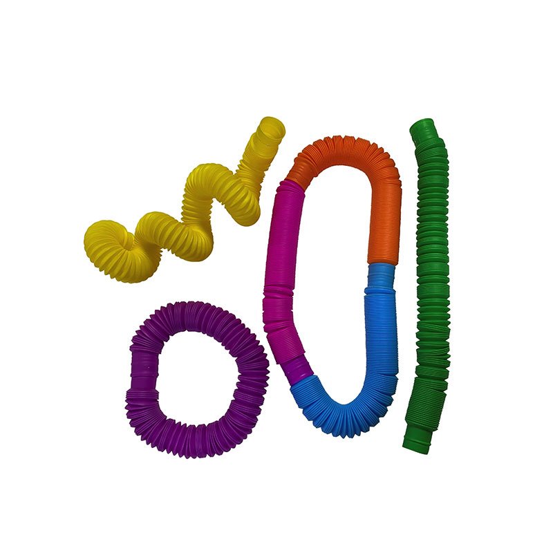 Sensory pop tubes fidget toy pack for children with autism and adhd