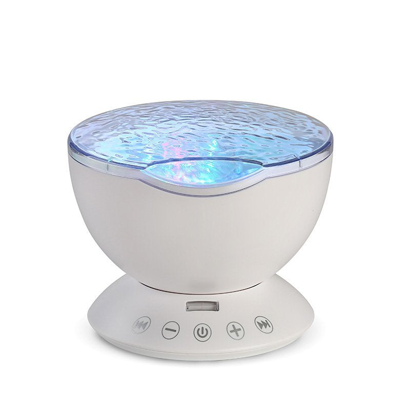 Ocean Wave Projector — Calming Sensory Light & Sound Soother for Autism, ADHD & Sensory Needs