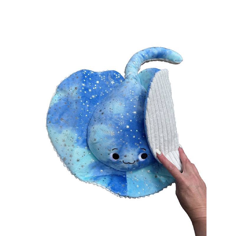 Playlearn Weighted Stingray Plush | Calming Sensory Companion