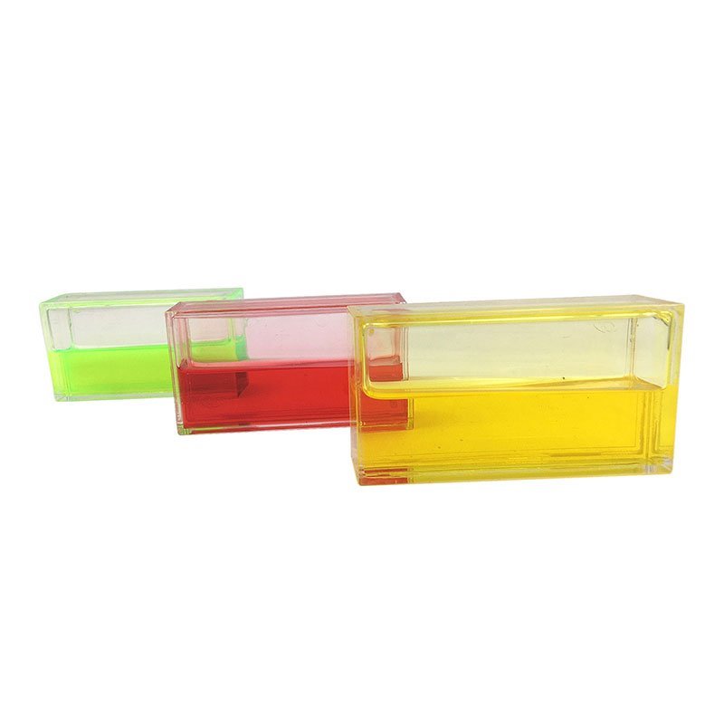 Rectangle ooze tube timers calming visual sensory fidget for children with autism