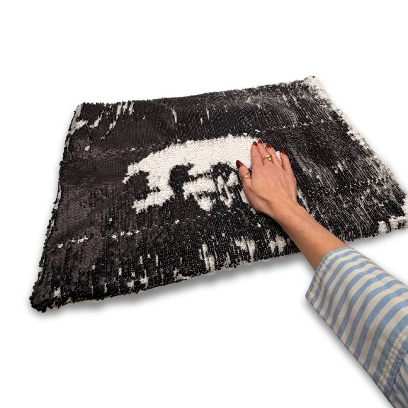 Weighted Lap Pad with Reversible Sequins | 3kg Sensory Cushion